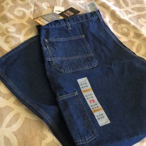 Carhartt Flame Resistant signature denim dungaree jeans 42x30